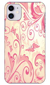 バタフライC ピンク produced by COLOR STAGE iPhone 11 Apple Coverfull カバフル 全面 受注生産 スマホケース ハードケース アップル iphone11 iphone11 ケース iphone11 カバー アイフォーン11 ケース アイフォーン11 カバー 送料無料