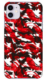 MHAK 「CAMO_VER2 レッド」 iPhone 11 Apple SECOND SKIN セカンドスキン 全面 受注生産 スマホケース ハードケース iphone11 ケース iphone11 カバー アイフォーン11 ケース アイフォーン11 カバー アイフォン 11 送料無料