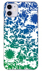 kion 「flower blue green」 iPhone 11 Apple SECOND SKIN セカンドスキン 全面 受注生産 スマホケース ハードケース iphone11 ケース iphone11 カバー アイフォーン11 ケース アイフォーン11 カバー アイフォン 11 送料無料