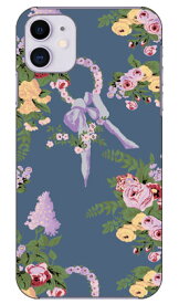 SINDEE 「Lola Flower （ネイビー）」 iPhone 11 Apple SECOND SKIN セカンドスキン 全面 受注生産 スマホケース ハードケース iphone11 ケース iphone11 カバー アイフォーン11 ケース アイフォーン11 カバー アイフォン 11 送料無料