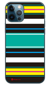 Moisture Stripe ブラック （ソフトTPUクリア） design by Moisture iPhone 12 Apple SECOND SKIN スマホケース ソフトケース iphone12 ケース iphone12 カバー アイフォーン12 ケース アイフォーン12 カバー アイフォン 12 送料無料