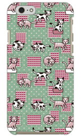 くつろぎネコ グリーン produced by COLOR STAGE iPhone 6s Apple Coverfull ハードケース iphone6s ケース iphone6s カバー iphone 6s ケース iphone 6s カバー アイフォーン6s ケース アイフォーン6s カバー アイフォン6s ケース 送料無料
