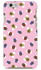 てんとう虫とハチ ピンク produced by COLOR STAGE iPhone 6s Apple Coverfull ハードケース iphone6s ケース iphone6s カバー iphone 6s ケース iphone 6s カバー アイフォーン6s ケース アイフォーン6s カバー アイフォン6s ケース 送料無料
