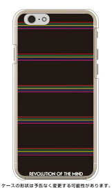 Multi border ブラック （クリア） design by ROTM iPhone 6 Apple SECOND SKIN iphone6 ケース iphone6 カバー iphone 6 ケース iphone 6 カバーアイフォーン6 ケース アイフォーン6 カバー iphoneケース ブランド iphone ケース 送料無料