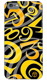 おしゃれな数字 黒×黄色 design by ARTWORK iPhone SE (2022 第3世代・2020 第2世代) 8 7 Apple Coverfull iphone8 iphone7 ケース iphone8 iphone7 カバー iphone 8 iphone 7 ケース iphone 8 iphone 7 カバーアイフォーン7 ケース アイフォーン7 送料無料