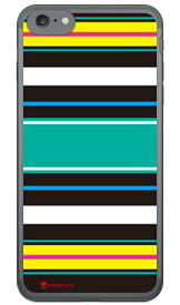Moisture Stripe ブラック （ソフトTPUクリア） design by Moisture iPhone SE (2022 第3世代・2020 第2世代) 8 7 Apple SECOND SKIN iphone8 iphone7 ケース iphone8 iphone7 カバー iphone 8 iphone 7 ケース iphone 8 iphone 7 送料無料