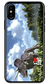Dinosaur Design 恐竜デザインシリーズ 「トリケラトプス」 （クリア） iPhone X XS Apple iphoneX iphoneXS ケース iphoneX iphoneXS カバー iphone X iphone XS ケース iphone X iphone XS カバーアイフォーン10 10S ケース アイフォーン10 送料無料