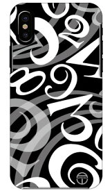 おしゃれな数字 黒×白 design by ARTWORK iPhone X XS Apple Coverfull ハードケース iphoneX iphoneXS ケース iphoneX iphoneXS カバー iphone X iphone XS ケース iphone X iphone XS カバーアイフォーン10 10S ケース アイフォーン10 送料無料
