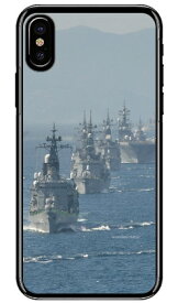 畑島岳士自衛隊フォトコレクション 海上自衛隊観艦式 （クリア） iPhone X XS Apple Coverfull iphoneX iphoneXS ケース iphoneX iphoneXS カバー iphone X iphone XS ケース iphone X iphone XS カバーアイフォーン10 10S ケース アイフォーン10 送料無料