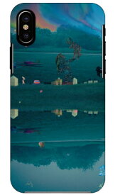 monikotoデザインシリーズ 産声 ブルー iPhone X XS Apple スマホケース ハードケース iphoneX iphoneXS ケース iphoneX iphoneXS カバー iphone X iphone XS ケース iphone X iphone XS カバーアイフォーン10 10S ケース アイフォーン10 送料無料