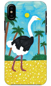 Ostrich designed by ��������Ђ��� iPhone X XS Apple SECOND SKIN �n�[�h�P�[�X iphoneX iphoneXS �P�[�X iphoneX iphoneXS �J�o�[ iphone X iphone XS �P�[�X iphone X iphone XS �J�o�[�A�C�t�H�[��10 10S �P�[�X �A�C�t�H�[��1