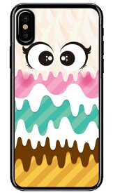 パフェちゃん （クリア） iPhone X XS Apple YESNO スマホケース ハードケース iphoneX iphoneXS ケース iphoneX iphoneXS カバー iphone X iphone XS ケース iphone X iphone XS カバーアイフォーン10 10S ケース アイフォーン10 送料無料