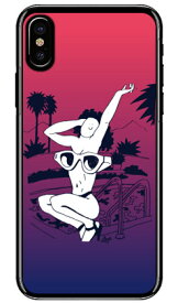 Face 「Swimming Girl」 （クリア） iPhone X XS Apple SECOND SKIN ハードケース iphoneX iphoneXS ケース iphoneX iphoneXS カバー iphone X iphone XS ケース iphone X iphone XS カバーアイフォーン10 10S ケース アイフォーン10 送料無料