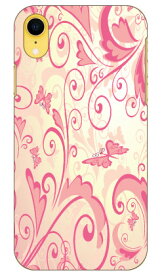 バタフライC ピンク produced by COLOR STAGE iPhone XR Apple Coverfull ハードケース iphoneXR ケース iphoneXR カバー iphone XR ケース iphone XR カバーアイフォーン10R ケース アイフォーン10R カバー 10R ケース アイフォーン10R 送料無料
