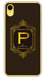 Cf LTD ���O�W���A���[�C�j�V���� P �S�[���h�C�G���[ �i�N���A�j iPhone XR Apple Coverfull iphoneXR �P�[�X iphoneXR �J�o�[ iphone XR �P�[�X iphone XR �J�o�[�A�C�t�H�[��10R �P�[�X �A�C�t�H�[��10R �J�o�[ 10