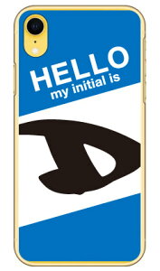 Cf LTD �n���[�C�j�V���� D �u���[ �i�N���A�j iPhone XR Apple Coverfull �n�[�h�P�[�X iphoneXR �P�[�X iphoneXR �J�o�[ iphone XR �P�[�X iphone XR �J�o�[�A�C�t�H�[��10R �P�[�X �A�C�t�H�[��10R �J�o�[ 10R �P�[