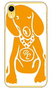 Dog �z���C�g×�I�����W design by ROTM �i�N���A�j iPhone XR Apple SECOND SKIN iphoneXR �P�[�X iphoneXR �J�o�[ iphone XR �P�[�X iphone XR �J�o�[�A�C�t�H�[��10R �P�[�X �A�C�t�H�[��10R �J�o�[ 10R �P�[�X �A�C�t