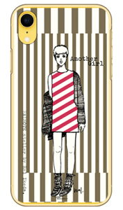 �r�c�n�� �u�A�i�U�[�K�[���E�X�g���C�v�E�`���R�[���O���[�v �i�N���A�j iPhone XR Apple SECOND SKIN iphoneXR �P�[�X iphoneXR �J�o�[ iphone XR �P�[�X iphone XR �J�o�[�A�C�t�H�[��10R �P�[�X �A�C�t�H�[