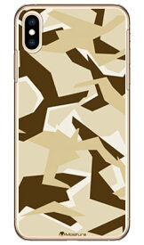 URBAN camouflage サンド （クリア） design by Moisture iPhone XS Max Apple SECOND SKIN iphoneXS Max ケース iphoneXS Max カバー iphone XS Max ケース iphone XS Max カバーアイフォーン10S Max ケース アイフォーン10S Max カバー 送料無料