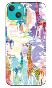 Ƃ 䂢 upastel giraffev iPhone14 Plus(6.7C`) SECOND SKINiphone 14 plus tB P[X iphone 14 plus P[X iphone 14 plus { ی iphone 14 plus P[X J[h iphone 14 plus X}zP[X iphone 14 plus X