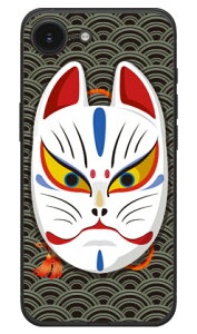 �L�c�l�ʊJ�� �g�u���b�N (�N���A) design by figeo iPhone 17e / iPhone 16e Coverfull �{�� �ی� �n�[�h�P�[�X �X�}�z�J�o�[�@��������