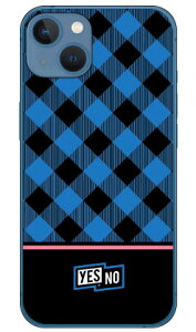 �u���b�N�`�F�b�N �u���[ �i�N���A�j iPhone 13 mini Apple YESNO �󒍐��Y �X�}�z�P�[�X �n�[�h�P�[�X �A�b�v�� iphone13 mini iphone13 mini �P�[�X iphone13 mini �J�o�[ �A�C�t�H�[��13�~�j �P�[�X �A�C�t�H�[