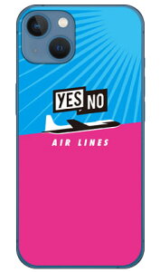 YESNO AIR LINES �T�b�N�X�u���[×�s���N �i�N���A�j iPhone 13 mini Apple YESNO �X�}�z�P�[�X �n�[�h�P�[�X �A�b�v�� iphone13 mini iphone13 mini �P�[�X iphone13 mini �J�o�[ �A�C�t�H�[��13�~�j �P�[�X �A�C�t�H
