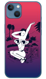 Face 「Swimming Girl」 （クリア） iPhone 13 mini Apple SECOND SKIN 受注生産 スマホケース ハードケース iphone13mini ケース iphone13mini カバー アイフォーン13ミニ ケース アイフォーン13ミニ カバー アイフォン 13 ミニ 送料無料