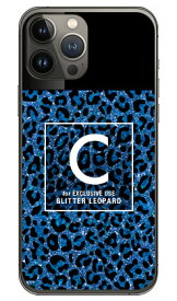 Cf LTD ヒョウ柄 ネイルボトル イニシャル C ブルー （クリア） iPhone 13 Pro Apple Coverfull ハードケース アップル iphone13 pro iphone13 pro ケース iphone13 pro カバー アイフォーン13プロ ケース アイフォーン13プロ カバー 送料無料