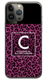 Cf LTD ヒョウ柄 ネイルボトル イニシャル C ピンク （クリア） iPhone 13 Pro Apple Coverfull ハードケース アップル iphone13 pro iphone13 pro ケース iphone13 pro カバー アイフォーン13プロ ケース アイフォーン13プロ カバー 送料無料