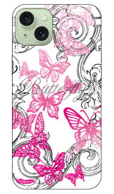 池田ハル 「Butterfly」 ピンク iPhone 15 Plus SECOND SKINiPhone 15 Plus ケース iphone15plus iphone 本体 保護 iphone ケース iPhone 15 Plus ケース iphone15plus ハードケース iphone15plus スマホケース スマホカバー アイフォーン15プラス 送料無料