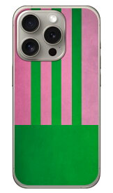 Cf LTD ダービーコレクション 競馬 騎手 勝負服 【46】 桃・緑縦縞・緑袖 （クリア） iPhone 15 Pro CoverfulliPhone 15 Pro ケース iphone15pro iphone 本体 保護 iphone ケース iPhone 15 Pro ケース iphone15pro ハードケース iphone15pro スマホケース 送料無料