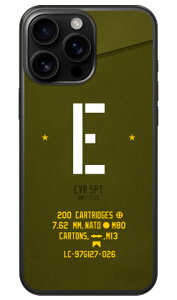 Cf LTD �~���^���[ �C�j�V���� �A���t�@�x�b�g E �J�[�L (�N���A) iPhone 16 Pro Max Coverfull �{�� �ی� �n�[�h�P�[�X �X�}�z�J�o�[�@��������