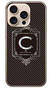 Cf LTD ���O�W���A���[�C�j�V���� C �V���o�[�O���[ (�N���A) iPhone 16 Pro Coverfull �{�� �ی� �n�[�h�P�[�X �X�}�z�J�o�[�@��������