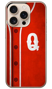 Cf LTD �x�[�X�{�[�� �C�j�V���� ���b�h Q (�N���A) iPhone 16 Pro Coverfull �{�� �ی� �n�[�h�P�[�X �X�}�z�J�o�[�@��������