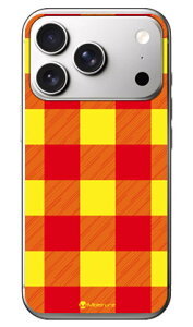 Buffalo check �C�G���[ (�N���A) design by Moisture iPhone 17 Pro Max SECOND SKIN �{�� �ی� �n�[�h�P�[�X �X�}�z�J�o�[�@��������