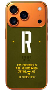 Cf LTD �~���^���[ �C�j�V���� �A���t�@�x�b�g R �J�[�L (�N���A) iPhone 17 Pro Coverfull �{�� �ی� �n�[�h�P�[�X �X�}�z�J�o�[�@��������
