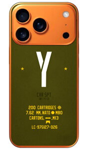 Cf LTD �~���^���[ �C�j�V���� �A���t�@�x�b�g Y �J�[�L (�N���A) iPhone 17 Pro Coverfull �{�� �ی� �n�[�h�P�[�X �X�}�z�J�o�[�@��������