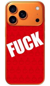 Cf LTD FUCK�i�t�@�b�N�j �� ���b�h (�N���A) iPhone 17 Pro Coverfull �{�� �ی� �n�[�h�P�[�X �X�}�z�J�o�[�@��������