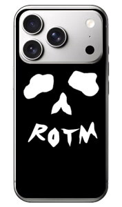 Face bone �u���b�N (�N���A) design by ROTM iPhone 18 Pro Max SECOND SKIN �{�� �ی� �n�[�h�P�[�X �X�}�z�J�o�[�@���������@�A�C�t�H�� 18 �v�� �}�b�N�X