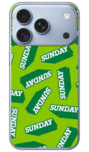 SUNDAY �O���[�� (�N���A) iPhone 18 Pro Coverfull �{�� �ی� �n�[�h�P�[�X �X�}�z�J�o�[�@�������� iphone �A�C�z�� �A�C�t�H��