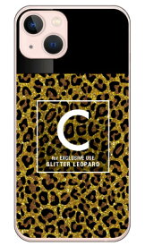 Cf LTD ヒョウ柄 ネイルボトル イニシャル C ブラウン （クリア） iPhone 13 Apple Coverfull 受注生産 スマホケース ハードケース アップル iphone13 iphone13 ケース iphone13 カバー アイフォーン13 ケース アイフォーン13 カバー 送料無料