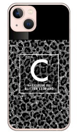 Cf LTD ヒョウ柄 ネイルボトル イニシャル C グレー （クリア） iPhone 13 Apple Coverfull 受注生産 スマホケース ハードケース アップル iphone13 iphone13 ケース iphone13 カバー アイフォーン13 ケース アイフォーン13 カバー 送料無料