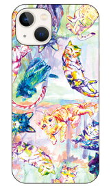 さとう ゆい 「pastel cat」 iPhone14 (6.1インチ) SECOND SKINiphone 14 ケース iphone 14 本体 保護 iphone 14 カバー iphone 14 スマホケース iphone 14 スマホカバー iphone 14 フィルム 送料無料