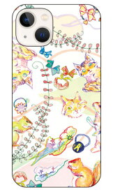 さとう ゆい 「pastel littleAnimal」 iPhone14 (6.1インチ) SECOND SKINiphone 14 ケース iphone 14 本体 保護 iphone 14 カバー iphone 14 スマホケース iphone 14 スマホカバー iphone 14 フィルム 送料無料