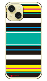 Moisture Stripe ブラック （ソフトケース） design by Moisture iPhone 15 SECOND SKINiphone 15 ケース iphone15 iphone 本体 保護 iphone ケース iphone 15 ケース iphone15 ハードケース iphone15 スマホケース スマホカバー アイフォーン15 送料無料