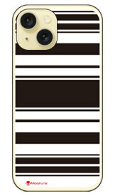 Moisture Stripe ブラックホワイト （ソフトケース） design by Moisture iPhone 15 SECOND SKINiphone 15 ケース iphone15 iphone 本体 保護 iphone ケース iphone 15 ケース iphone15 ハードケース iphone15 スマホケース スマホカバー アイフォーン15 送料無料