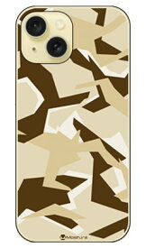 URBAN camouflage サンド （クリア） design by Moisture iPhone 15 SECOND SKIN セカンドスキン 平面iphone 15 ケース iphone15 iphone 本体 保護 iphone ケース iphone 15 ケース iphone15 ハードケース iphone15 スマホケース スマホカバー アイフォーン15 送料無料