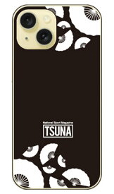 相撲専門情報誌「TSUNA」 sensu （扇子柄） 2 ブラック （クリア） iPhone 15 Coverfull カバフルiphone 15 ケース iphone15 iphone 本体 保護 iphone ケース iphone 15 ケース iphone15 ハードケース iphone15 スマホケース スマホカバー アイフォーン15 送料無料