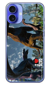 Dinosaur Design �����f�U�C���V���[�Y �u�u���L�I�T�E���X�ƃA���T�E���X_B�v (�N���A) iPhone 16 �{�� �ی� �n�[�h�P�[�X �X�}�z�J�o�[�@��������